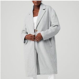Women's Gray trench